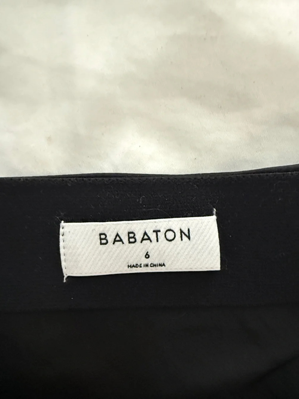 Aritzia Black Satin Mini Skirt - Picture 2 of 3